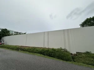 Construction Hoarding are Up at 32 Gilstead